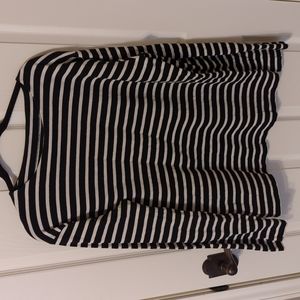 Mih jeans oversized Breton tee